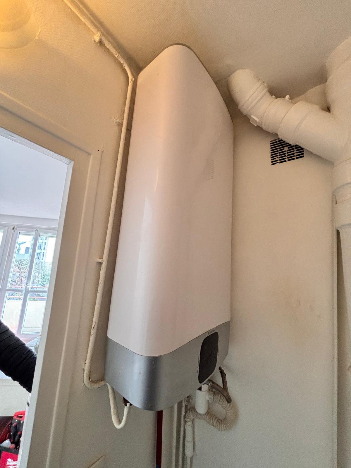 Remplacement chauffe eau 80L avant saint maur des fosses